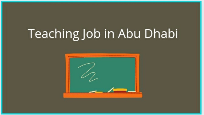 Female Tutor Job in Abu Dhabi
