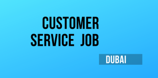 Customer Service Representative Job in Dubai