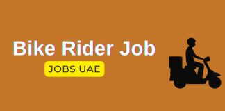 Bike Rider Job in Dubai - 2500 per month. Bike Riders jobs Dubai, Car driver jobs Dubai. Dubai Taxi driving jobs.