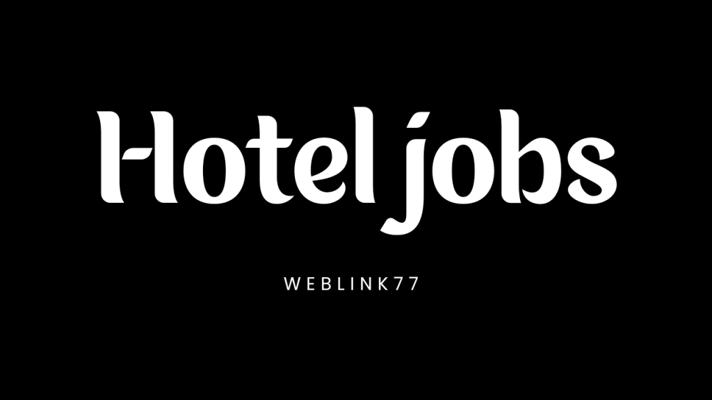 Hotel Restaurant jobs 