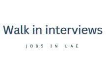 Driver, Salesman, office boy, Admin Assistant, Accountant, Electricial engineer, Foreman,  receptionist, plumber,  cleaner, Multiple job openings  in Dubai  Walk in Interviews Dubai multiple positions 