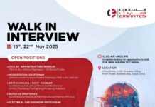 Walk in Interviews Dubai 10+ Job positions